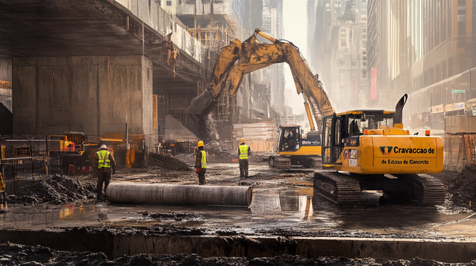 Cravação de Estacas de Concreto: Tudo que Você Precisa Saber